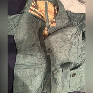 Quilted Green Women’s Jacket Vintage Burberry